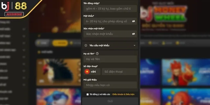 Các bước đăng ký BJ88 dễ hiểu cho tân thủ 